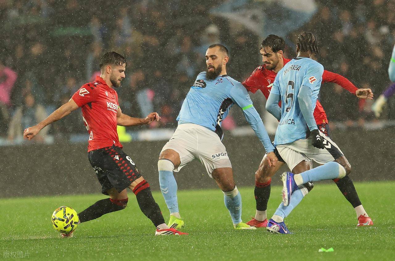世界杯购彩平台 -2-1，西甲第9掀翻塞尔塔，连续4场不败，劳尔-加西亚一剑封喉