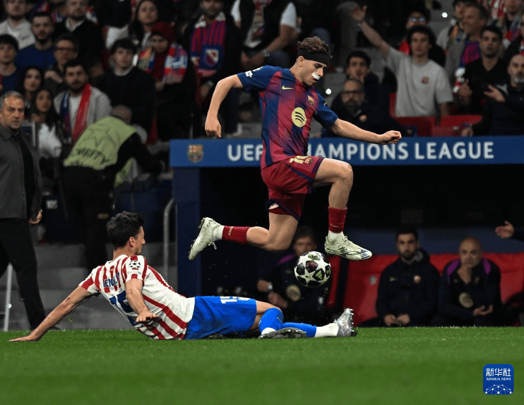 欧冠：马德里竞技晋级四强